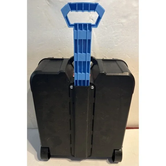 Hot wheels carrying case‎ 110 car capacity telescope handle & wheels USA 1/64 - Picture 3 of 8